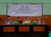 BAZNAS Bone Seminar “Awareness Zakat Digital Kalangan Milenial dan Gen-Z”