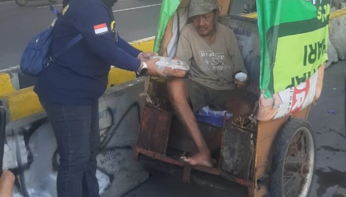 Pebentor dapat Menu Bergizi dari Srikandi Elang Timur Indonesia