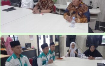 Pengurus Rohis Provinsi Audiensi ke Kanwil Kemenag Sulsel