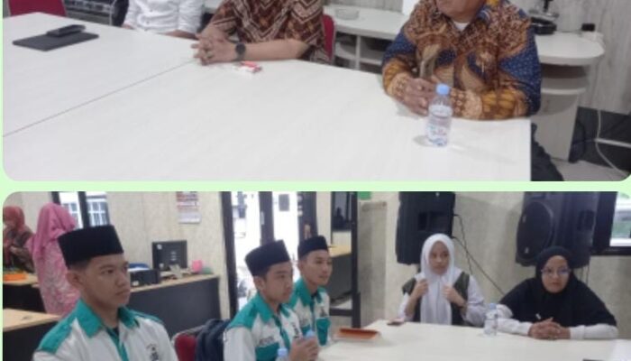 Pengurus Rohis Provinsi Audiensi ke Kanwil Kemenag Sulsel