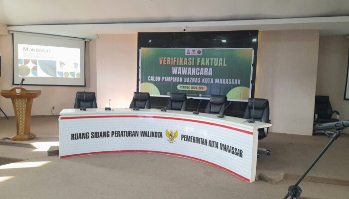 BAZNAS RI Verifikasi Pimpinan BAZNAS Makassar di Ruang Sipakalebbi