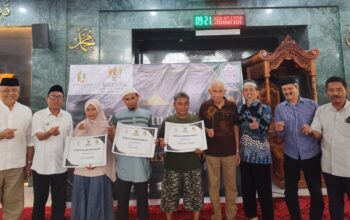 UPZ Masjid Nurul Jihad Terima Rp72 juta Lebih dari BAZNAS Makassar