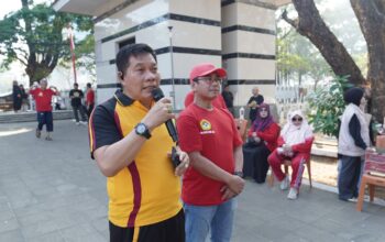 Sambut HUT ke-81 RI, LDII Sulsel dan SPN Batua Kerja Bakti Nasional di TMP Panaikang
