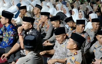 Camat Andi Asdhar Hadir Bersama Sejumlah Camat Hadiri Maulid Polres Pelabuhan Makassar