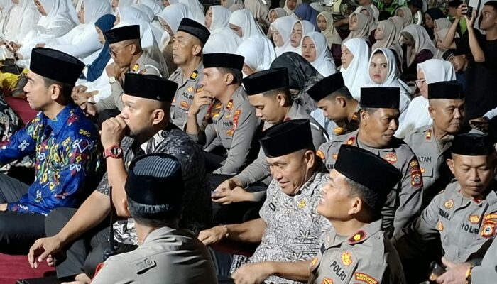 Camat Andi Asdhar Hadir Bersama Sejumlah Camat Hadiri Maulid Polres Pelabuhan Makassar