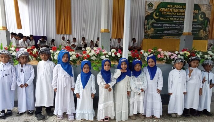 Penampilan Anak Anak TK RA Said Perintah ‘Curi’ Perhatian Kakanwil Kemenag Maluku