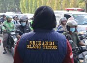 Ribuan Pengendara dapat Masker Gratis dari Ormas Elang Timur Indonesia